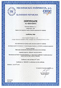 CE PED Certificate